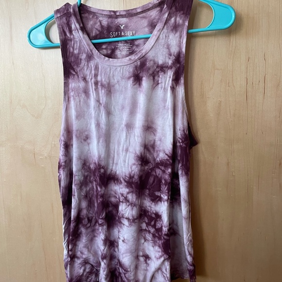 American Eagle soft & sexy tye dye tank top - Picture 1 of 1